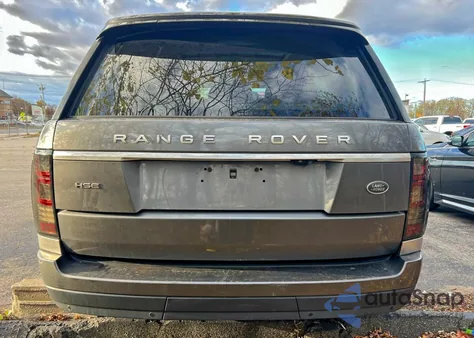 2017 Land Rover Range Rover Hse z USA, uszkodzony, nr VIN SALGS2FV5HA372729